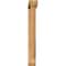 Ekena Millwork Traditional Slat Smooth Bracket w/ Offset Brace, Western Red Cedar, 5 1/2"W x 32"D x 44"H BKT0604X32X44TRA06SWR - alternate 4